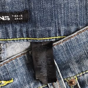 Jean Femme DKNY Taille 6 Gris - Occasion En Très Bon état